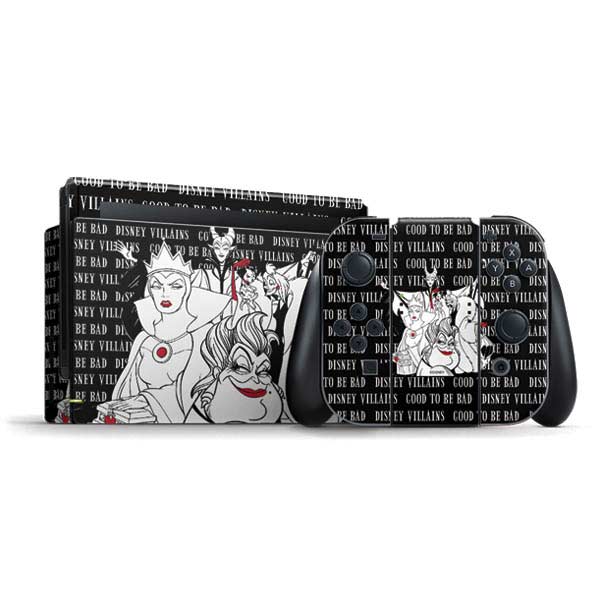 Disney Villains Characters Art Nintendo Skins
