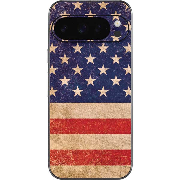 Distressed American Flag Google Pixel 10 Pro XL Skin