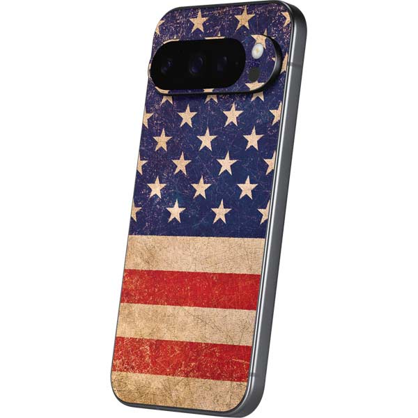 Distressed American Flag Google Pixel 10 Pro XL Skin