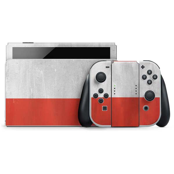 Distressed Austria Flag Nintendo Skins