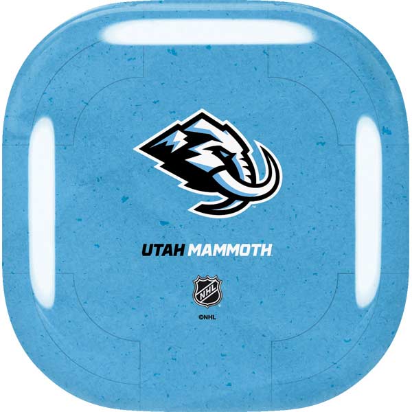 NHL Utah Mammoth Distressed Blue Galaxy Buds Live Skin