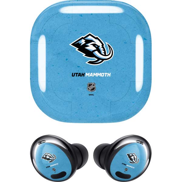 NHL Utah Mammoth Distressed Blue Galaxy Buds Pro Skin