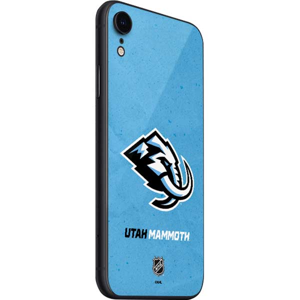 NHL Utah Mammoth Distressed Blue iPhone SE (2nd & 3rd Gen) Skin