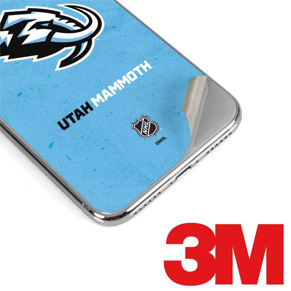 NHL Utah Mammoth Distressed Blue iPhone XR Skin