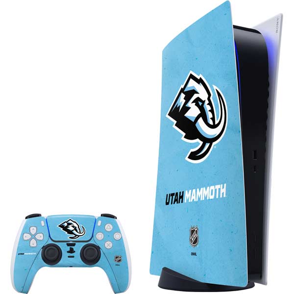 NHL Utah Mammoth Distressed Blue PS5 Digital Edition Bundle Skin