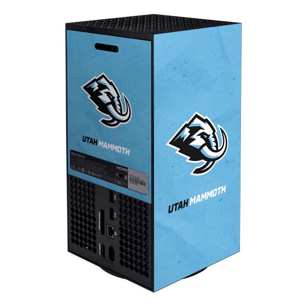 NHL Utah Mammoth Distressed Blue Xbox Series X Bundle Skin