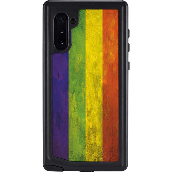 Distressed Rainbow Flag Galaxy Cases