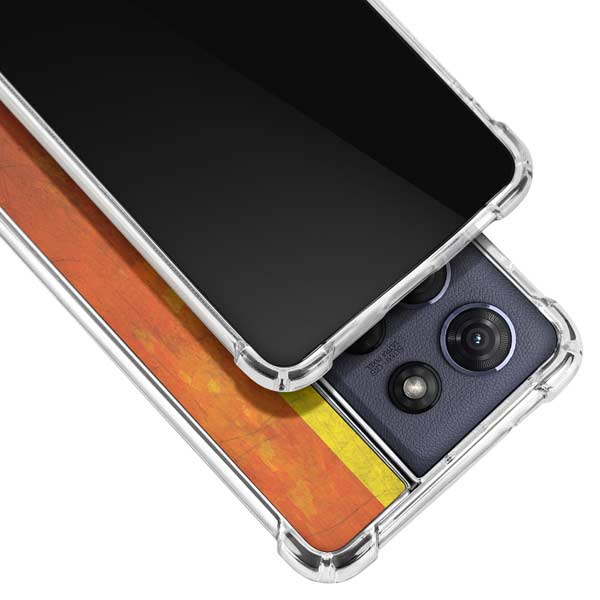 Distressed Rainbow Flag Moto G Power 5G (2025) Clear Case