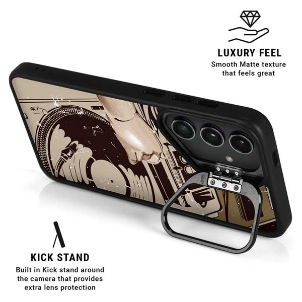DJ Spinning Galaxy S26 Ultra Kickstand Case
