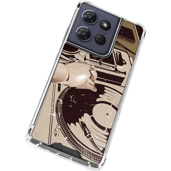 DJ Spinning Moto G Power 5G (2025) Clear Case