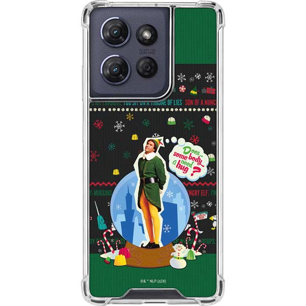 Elf Does Someone Need a Hug Moto G 5G (2025) Clear Case