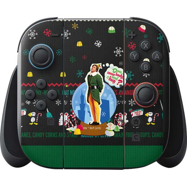 Elf Does Someone Need a Hug Nintendo Switch 2 (2025) with Joy-Con Skin