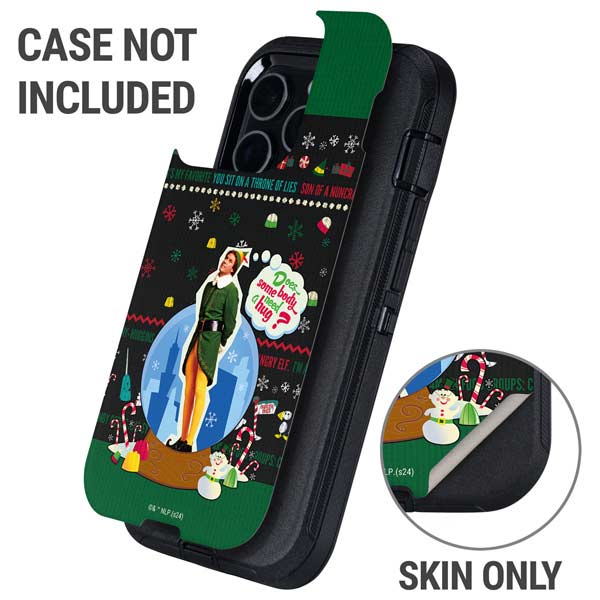 Elf Does Someone Need a Hug Otterbox Defender iPhone Skin