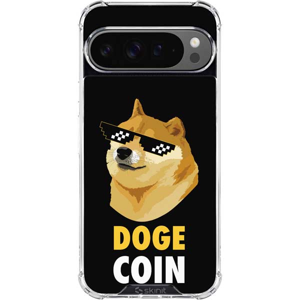 Doge Coin Crypto Google Pixel 10 Pro Clear Case
