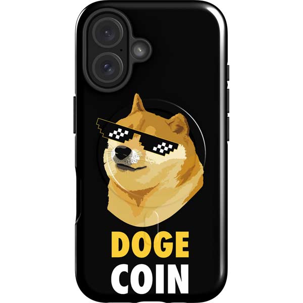 Doge Coin Crypto iPhone 16 Magsafe Impact Case