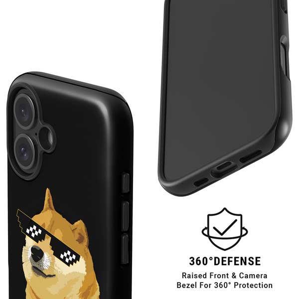 Doge Coin Crypto iPhone 16 Magsafe Impact Case