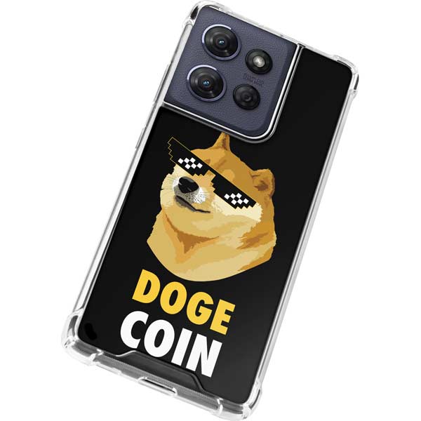 Doge Coin Crypto Moto G 5G (2025) Clear Case