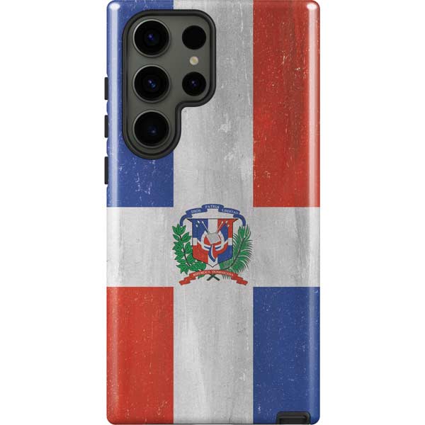 Dominican Republic Flag Faded Galaxy S23 Ultra Pro Case