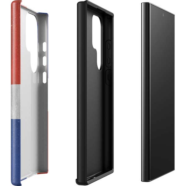 Dominican Republic Flag Faded Galaxy S23 Ultra Pro Case
