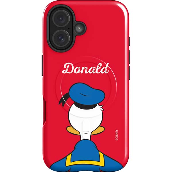 Disney Friends Donald Duck Backwards iPhone 16 Magsafe Impact Case