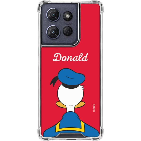 Disney Friends Donald Duck Backwards Moto G Power 5G (2025) Clear Case