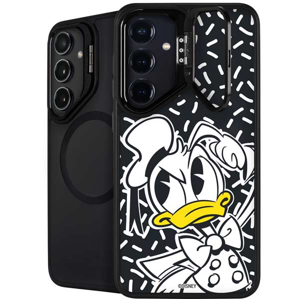 Disney Friends Donald Duck Thinking Galaxy S26 Kickstand Case