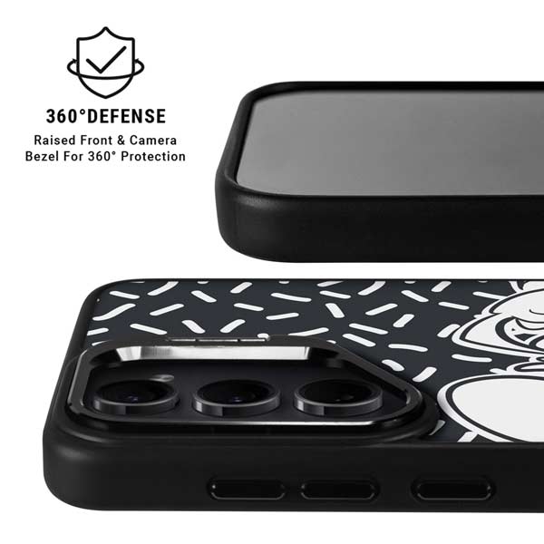Disney Friends Donald Duck Thinking Galaxy S26 Kickstand Case