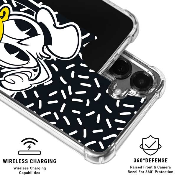 Disney Friends Donald Duck Thinking Galaxy S26 Plus Clear Case