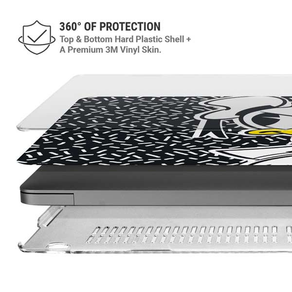 Disney Friends Donald Duck Thinking MacBook Pro 14in (2021-24) Case plus Skin