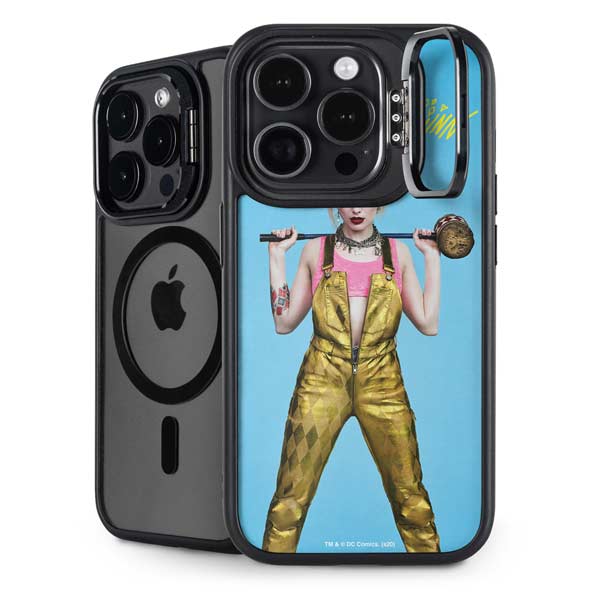 DC Comics Harley Quinn Movie Charcater Poster iPhone 14 Pro Kickstand Case