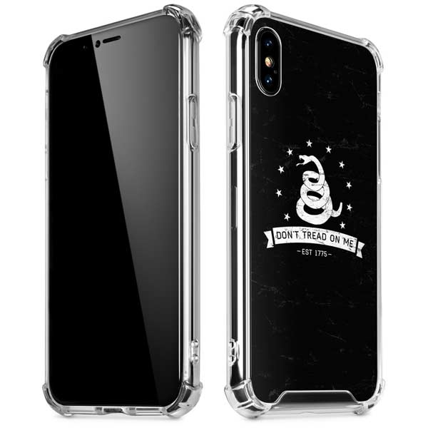 Dont Tread On Me Est 1775 iPhone X/XS Clear Case