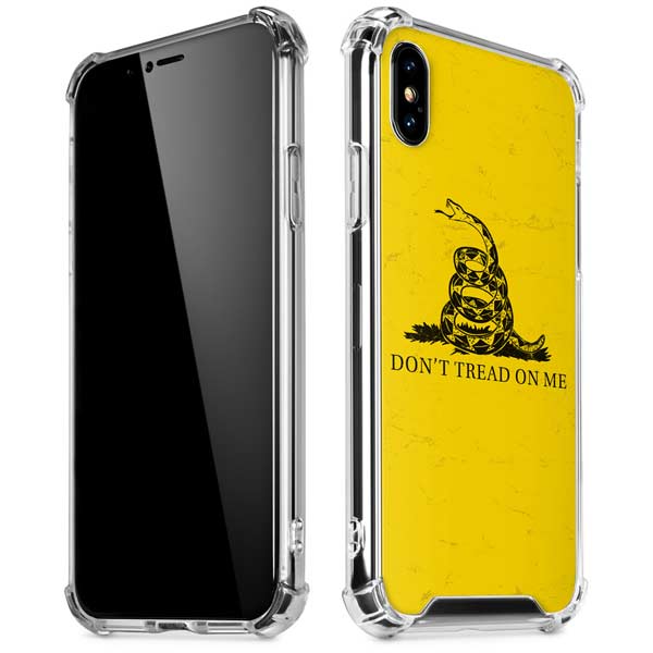Dont Tread On Me iPhone X/XS Clear Case