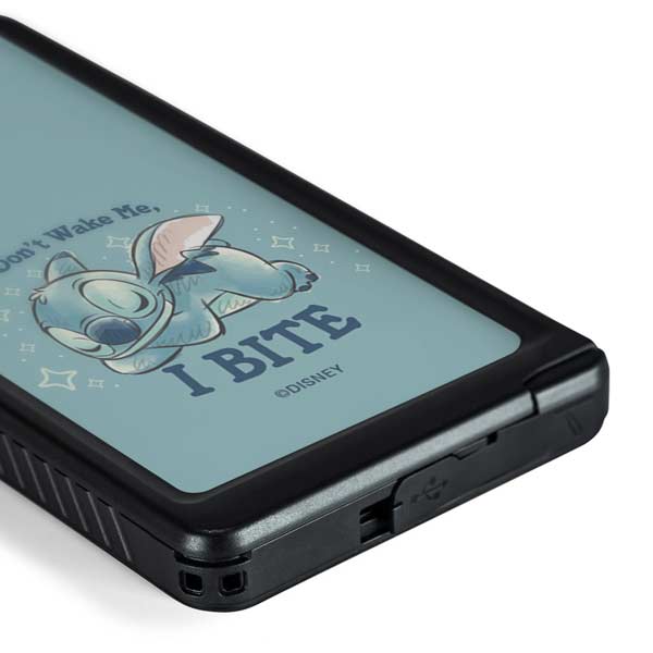 Disney Lilo and Stitch Dont Wake Me I Bite Galaxy S24 Ultra Waterproof Case