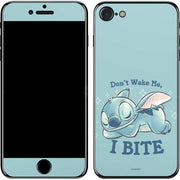 Disney Lilo and Stitch Dont Wake Me I Bite iPhone SE (2nd & 3rd Gen) Skin
