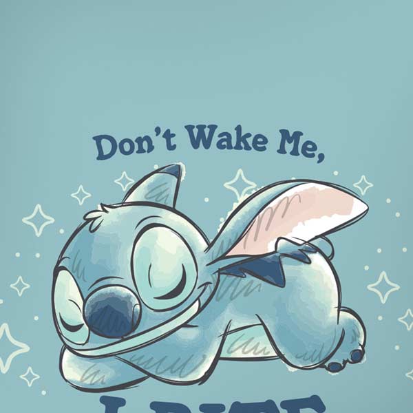Disney Lilo and Stitch Dont Wake Me I Bite iPhone XS Skin