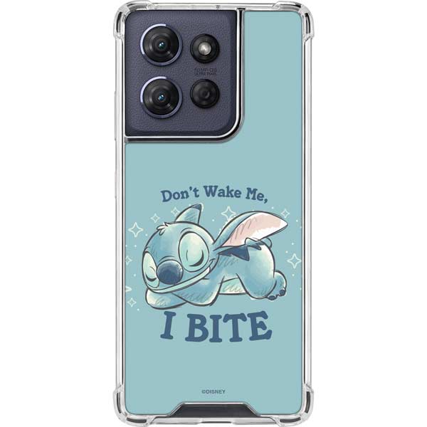 Disney Lilo and Stitch Dont Wake Me I Bite Moto G Play 5G (2025) Clear Case