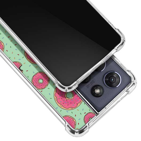 Donuts Foodie Moto G 5G (2025) Clear Case