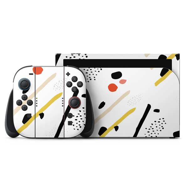 Dots and Dashes Nintendo Skins