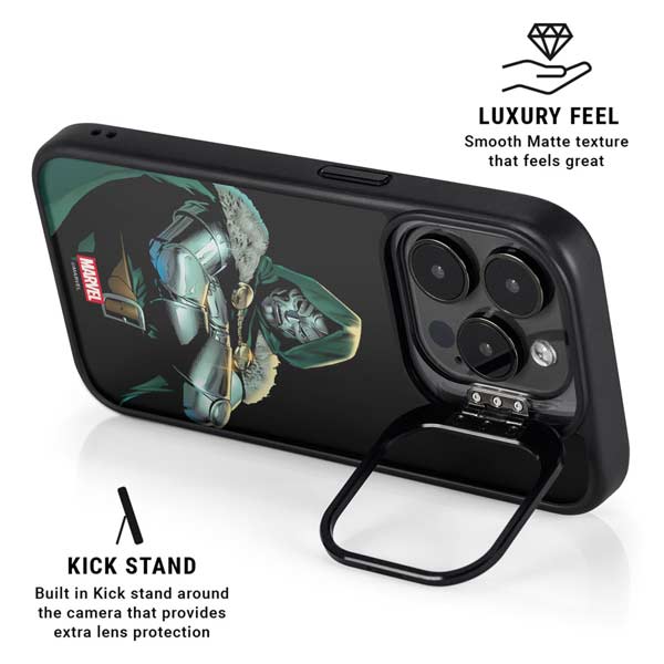 Marvel Dr. Doom iPhone 14 Pro Kickstand Case