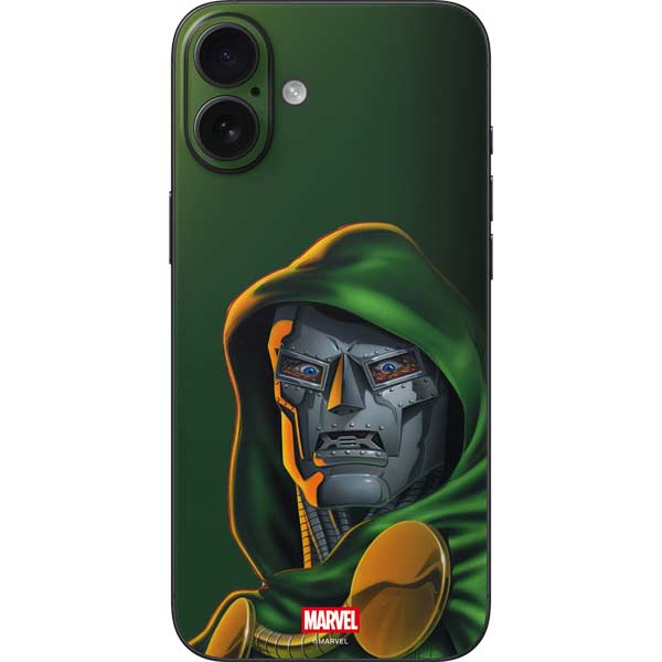 Marvel Dr. Doom Portrait iPhone 16 Plus Skin