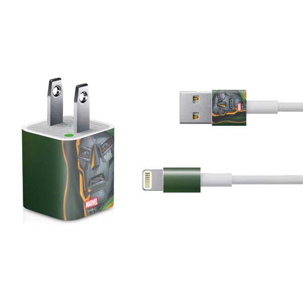 Marvel Dr. Doom Portrait iPhone Charger (5W USB) Skin