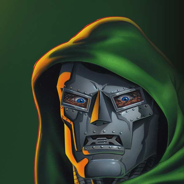 Marvel Dr. Doom Portrait iPhone XS Skin
