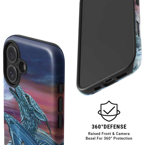 Dragon and the Wolf by Ed Beard Jr iPhone 16 Magsafe Impact Case