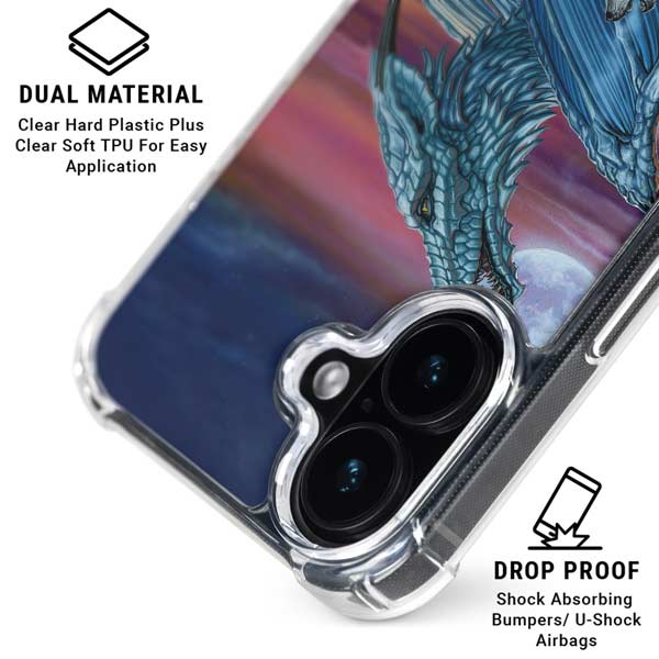 Dragon and the Wolf by Ed Beard Jr iPhone 16 Plus MagSafe Case
