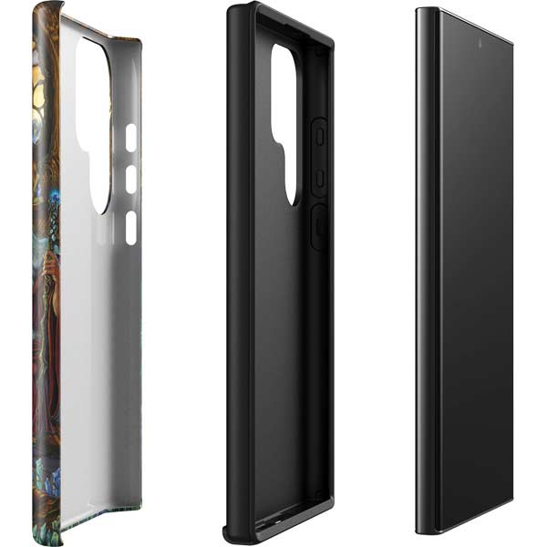 Dragon and Wizard Playing Chess by Ed Beard Jr Galaxy S23 Ultra Pro Case