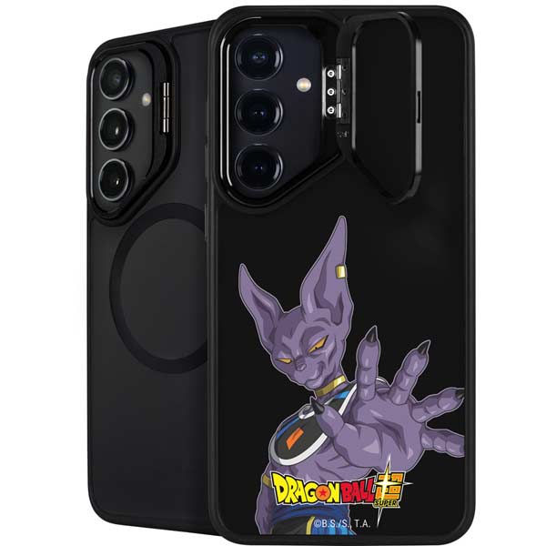 Dragon Ball Super Beerus Portrait Galaxy S25 Plus Kickstand Case
