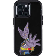 Dragon Ball Super Beerus Portrait Otterbox Defender iPhone Skin
