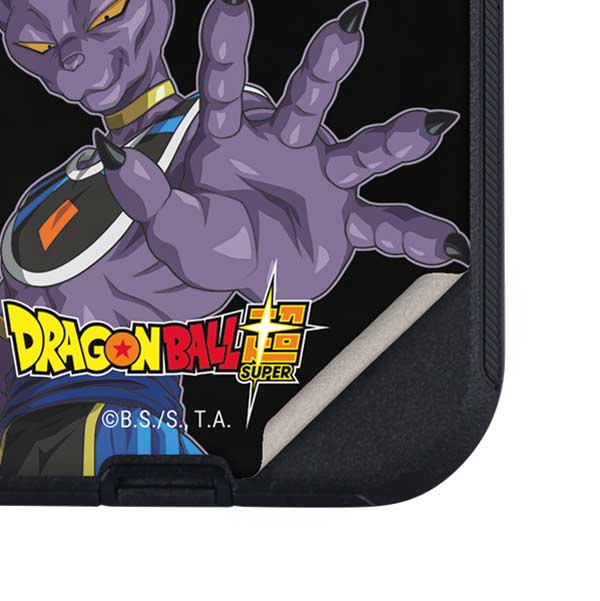 Dragon Ball Super Beerus Portrait Otterbox Defender iPhone Skin