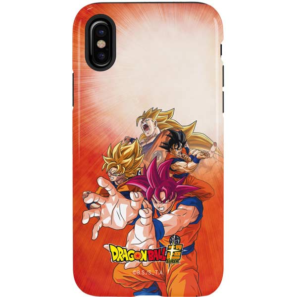 Dragon Ball Super Goku Evolution iPhone XS Pro Case