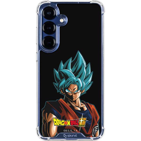 Dragon Ball Super Goku Galaxy S25 Plus Clear Case